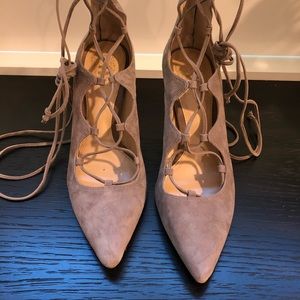 Vince Camuto Lace Up Heels